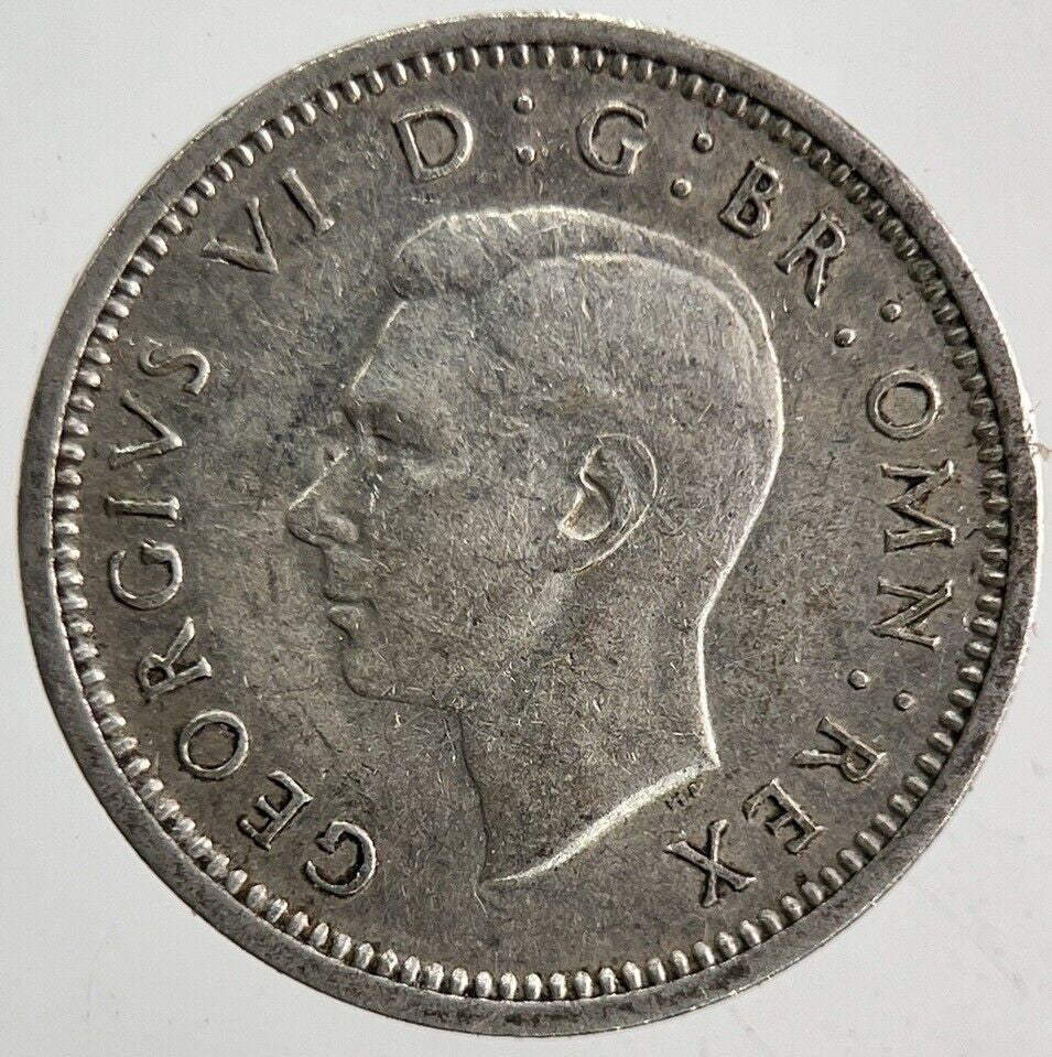 1938 George VI Threepence Silver Coin | Fine Collectable Grade