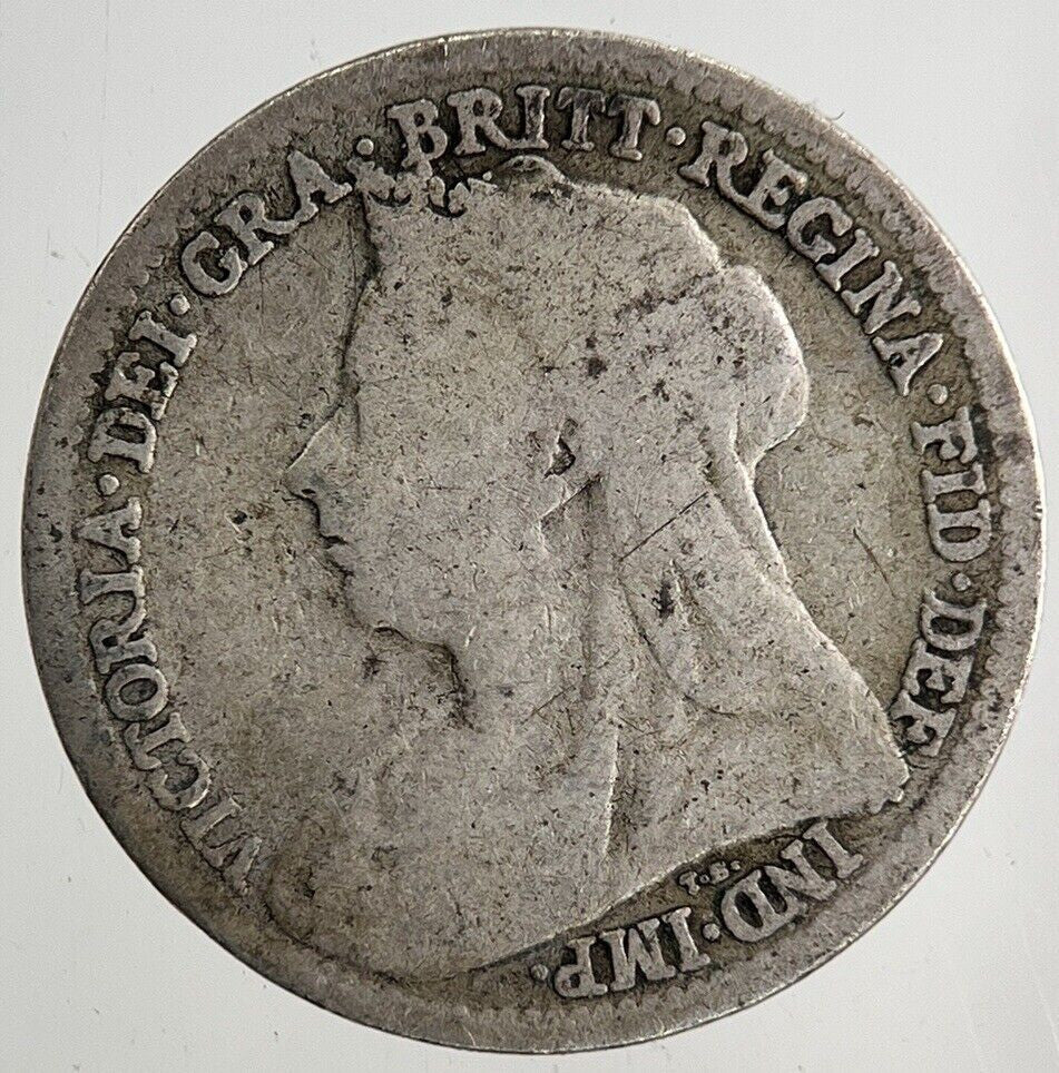 1901 Victoria Threepence Silver Coin | Collectable Grade