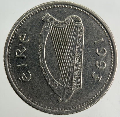 1993 Irish 10p Ten - Pence Coin | Fine Collectable Grade