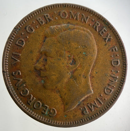 1943 Australia One Penny Coin | Fine Collectable Grade