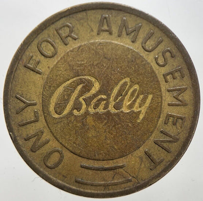 USA Bally Gaming For Amusement Only Token Coin | Collectable Grade l a7319