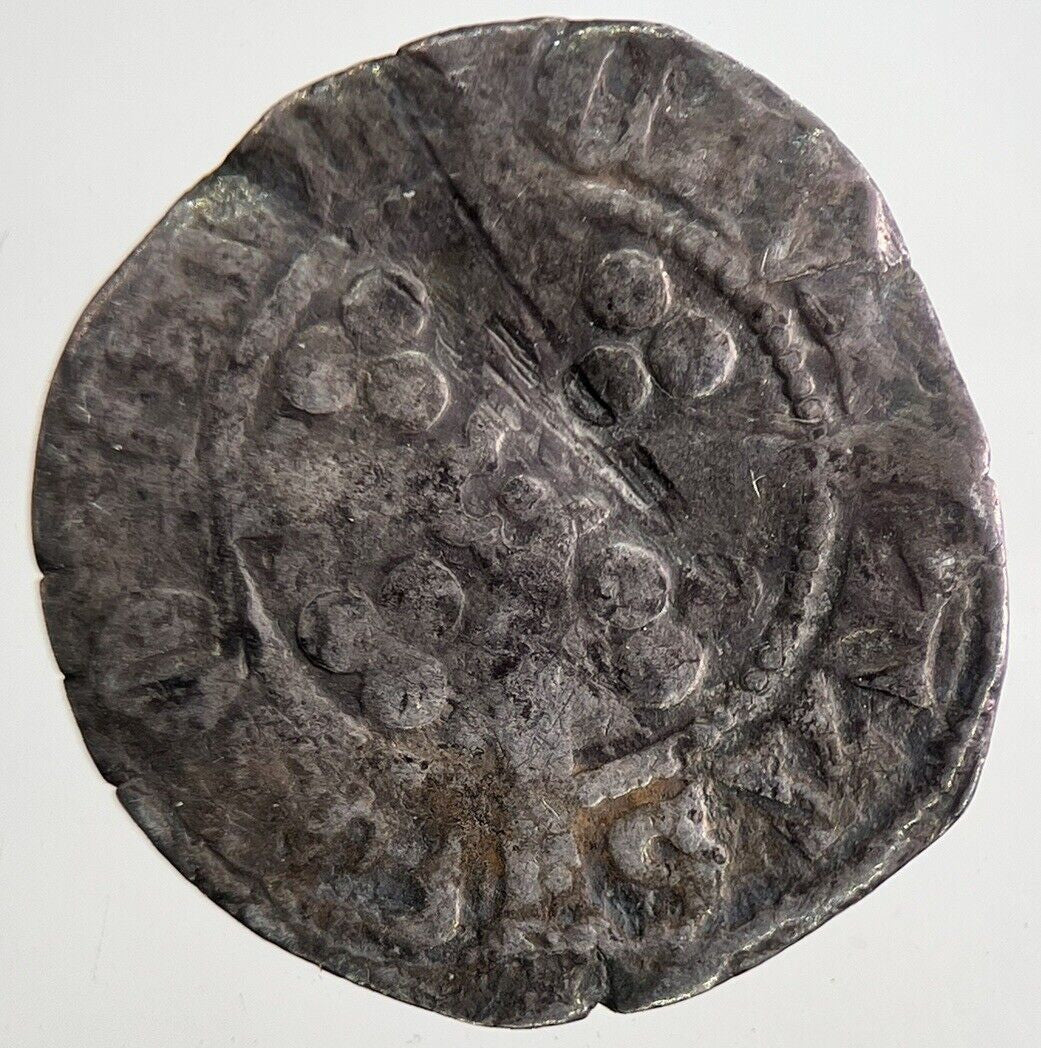 1279 - 1307 Edward I 1st Medieval Hammered Silver Penny Coin | a6598