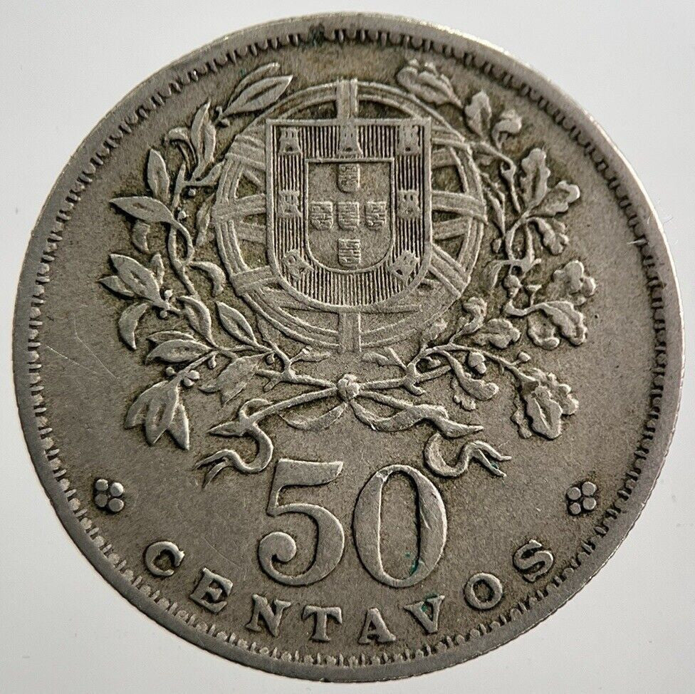 1940 Portugal 50 Centavos Coin | Fine Collectable Grade | a7894