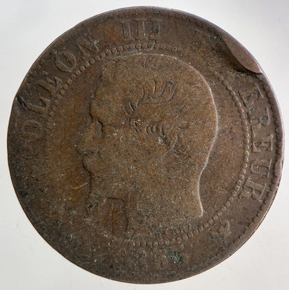 1855 France 5 Centimes Coin | Collectable Grade