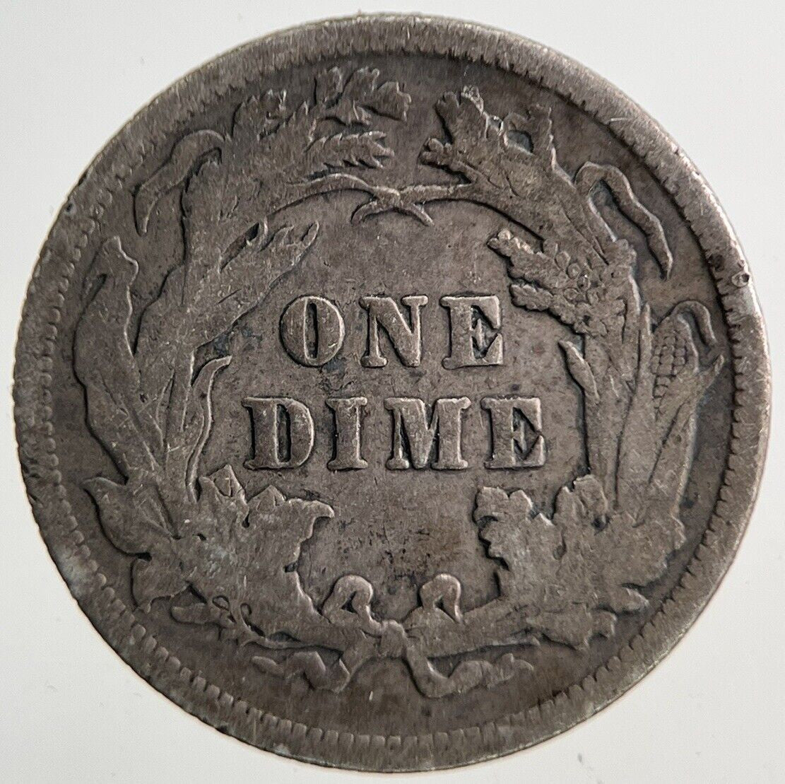 1888 US USA Seated Liberty Dime Silver Coin | Fine Collectable Grade