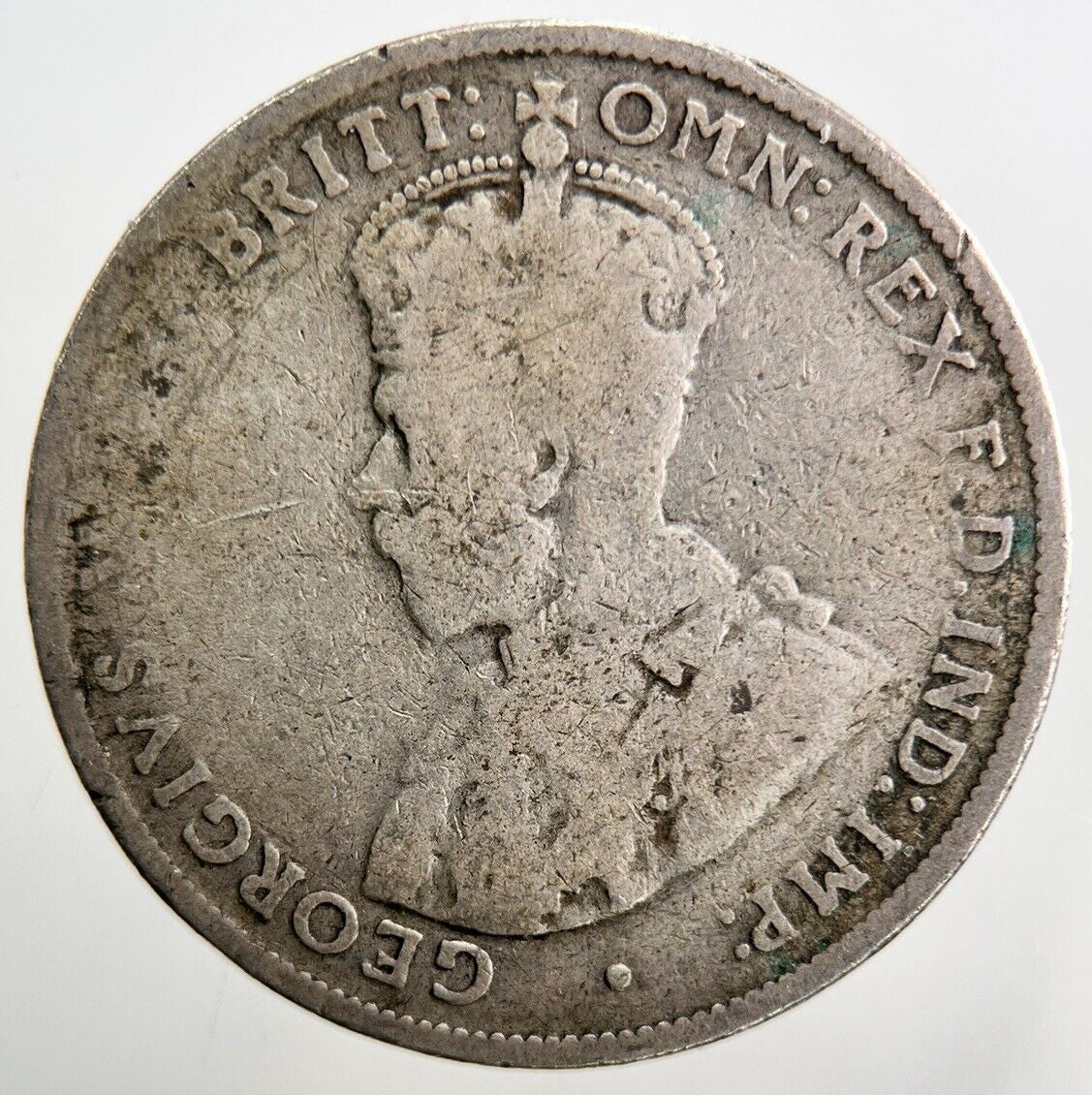 1915 - M Australia Florin Silver Coin | Collectable Grade | a3733