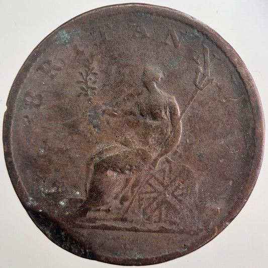 1806 George III 3rd Half - Penny Coin | Collectable Grade | a1210