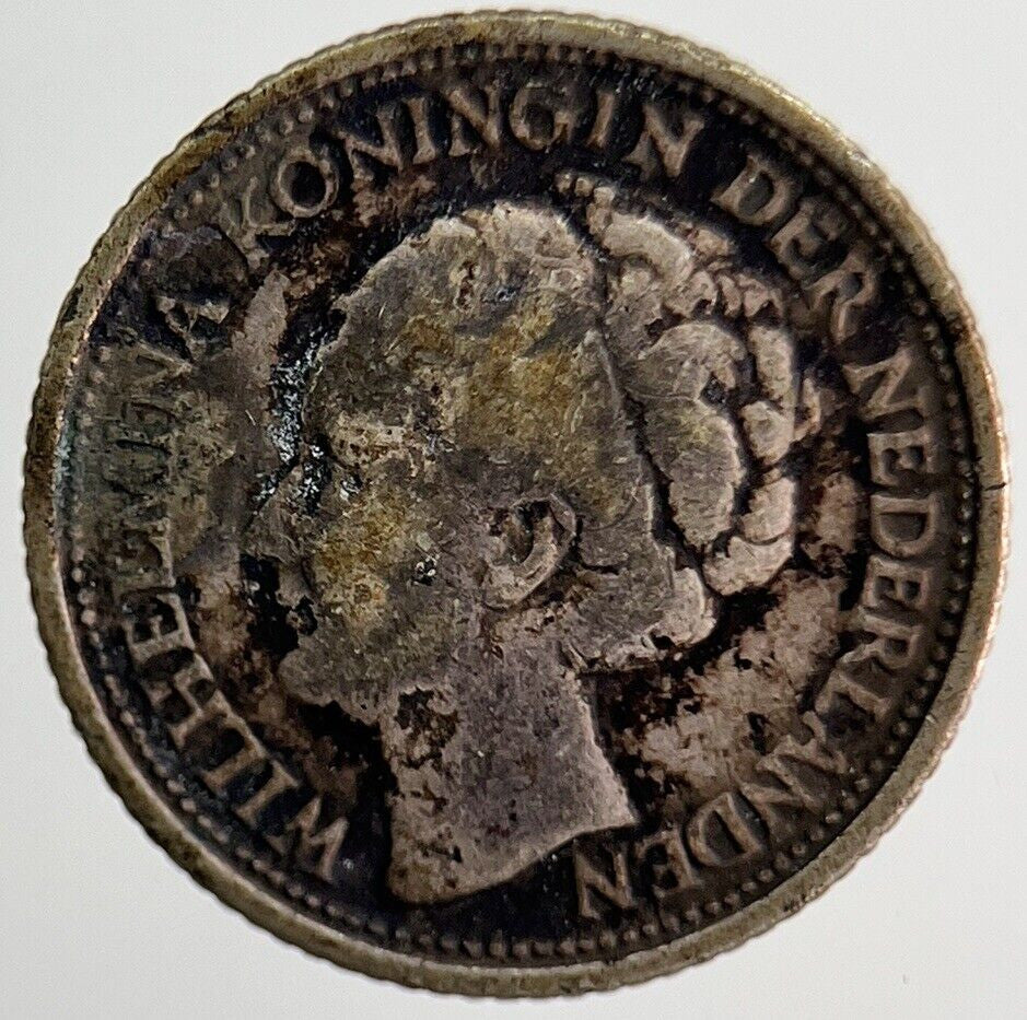 1944 Netherlands 10 Cents Silver Coin | Collectable Grade | a6286