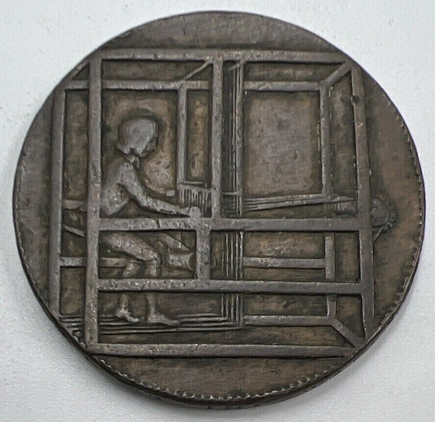 1792 Rochdale Half-Penny Token Coin | Fine Collectable Grade | a1417