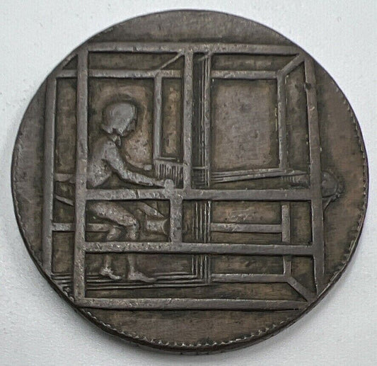 1792 Rochdale Half-Penny Token Coin | Fine Collectable Grade | a1417