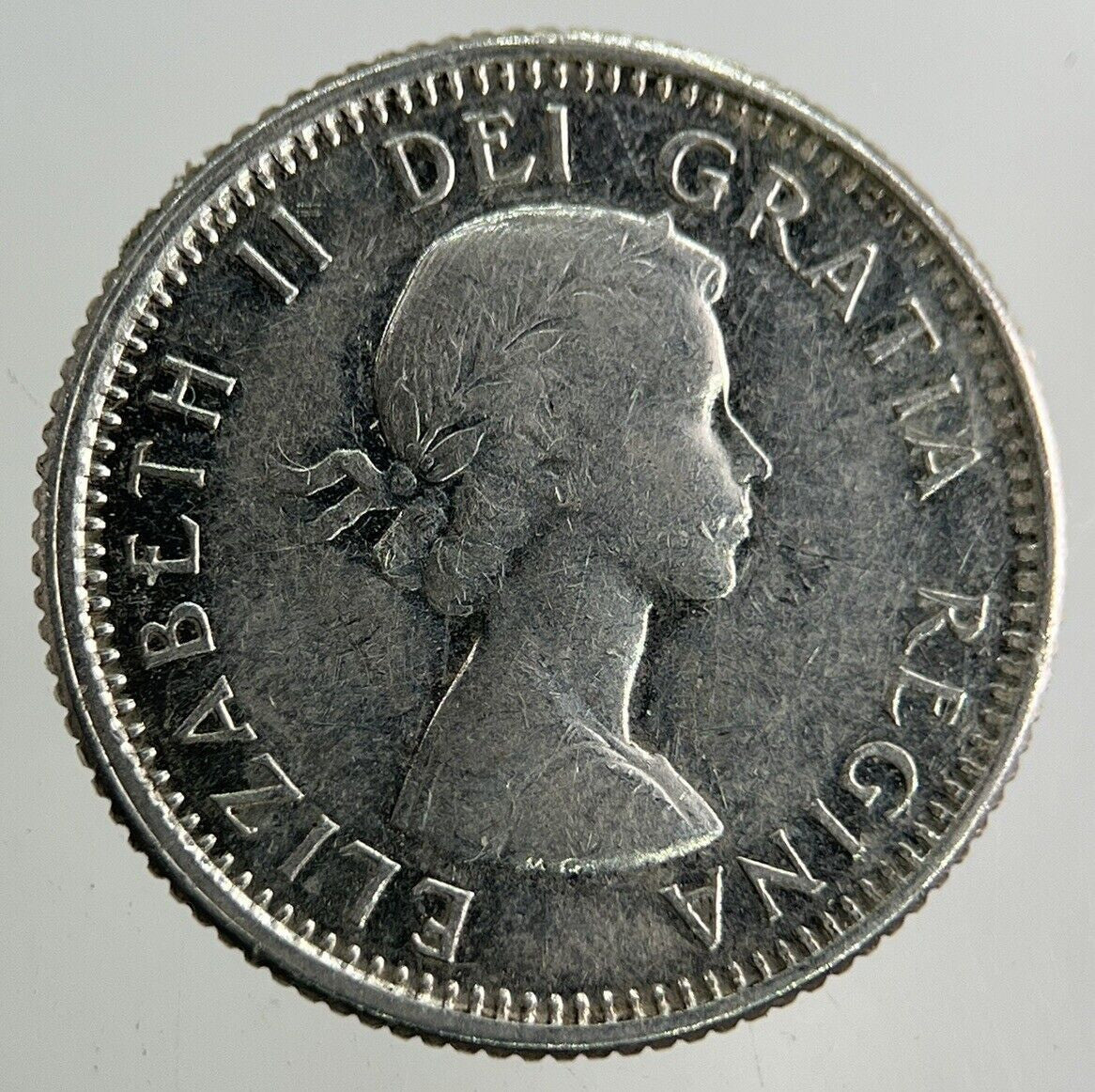 1964 Canada 10 Cents Silver Coin | Fine Collectable Grade
