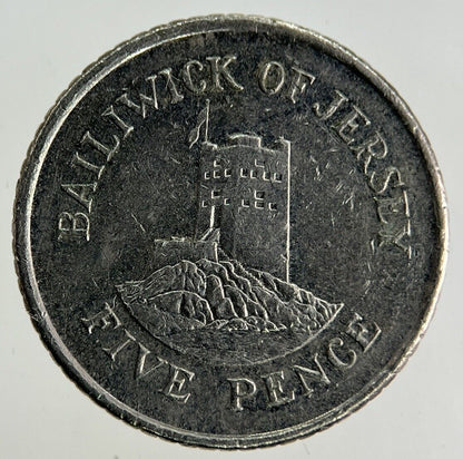 2006 Jersey 5p Five - Pence Coin | Fine Collectable Grade