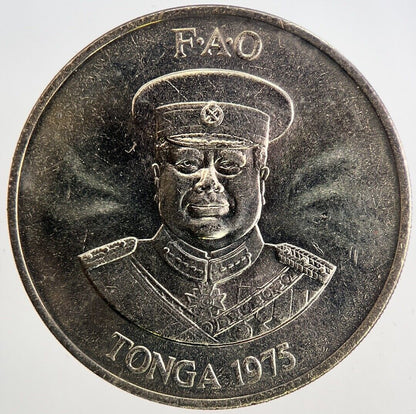 1975 Tonga FAO 20 Seniti Coin | Very High Grade | a6583