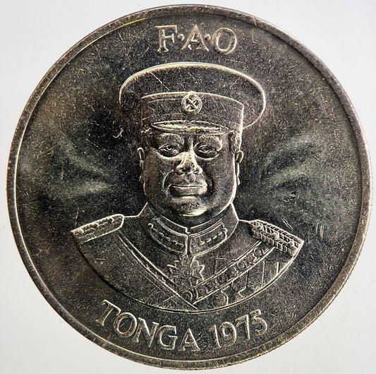 1975 Tonga FAO 20 Seniti Coin | Very High Grade | a6583