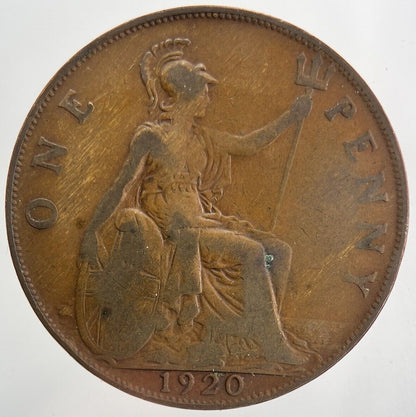 1920 George V One Penny Coin | Fine Collectable Grade