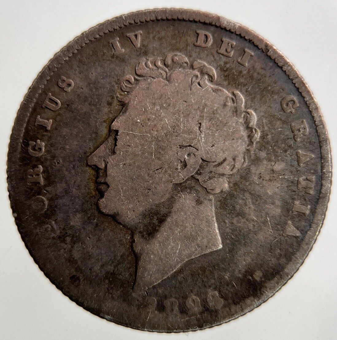 1826 George IV Shilling Silver Coin | Collectable Grade