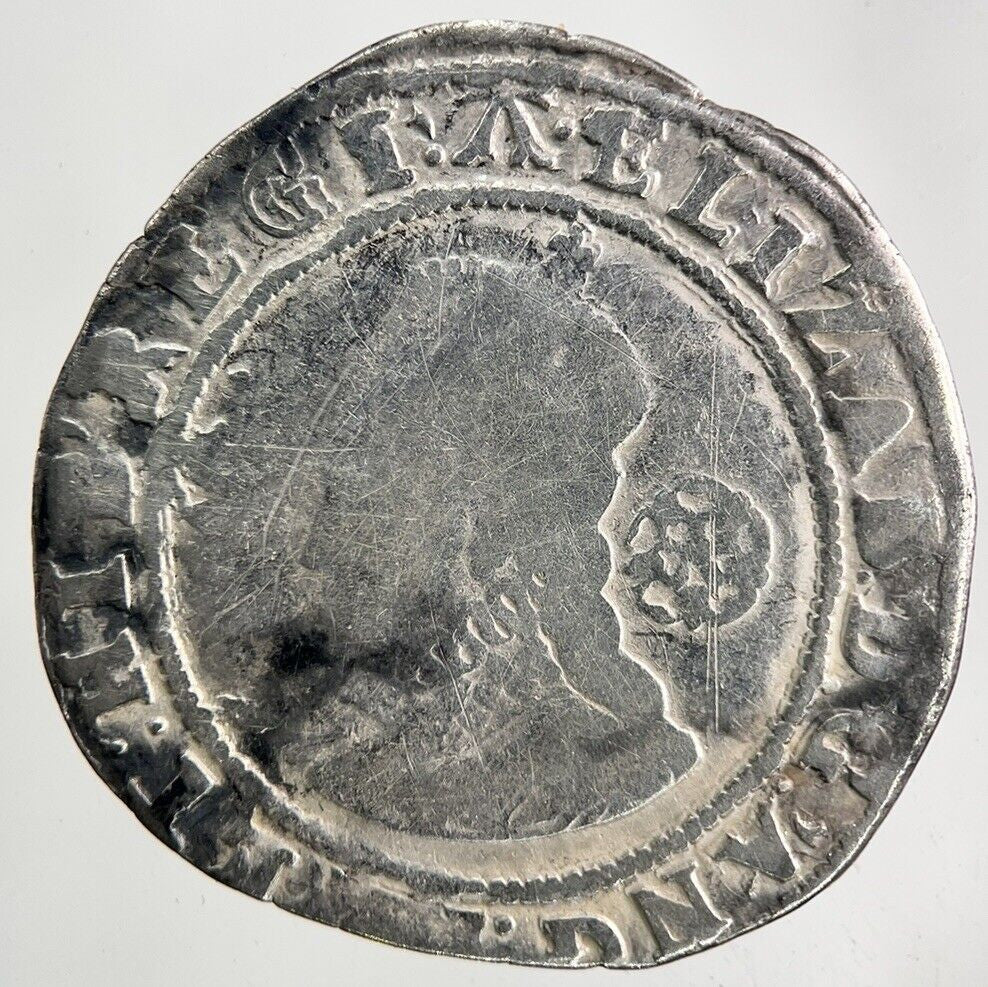 1583 Elizabeth I 1st Hammered Sixpence Silver Coin | Collectable Grade