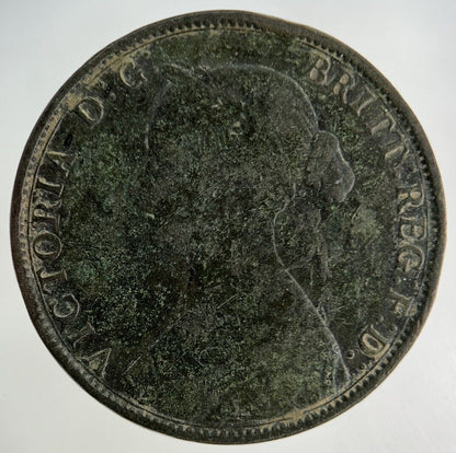 1861 Victoria Half - Penny Coin | Collectable Grade