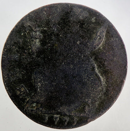 1771 George II 2nd Evasion Half - Penny Coin | Collectable Grade