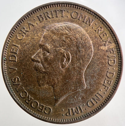 1936 George V One Penny Coin | Very High Grade