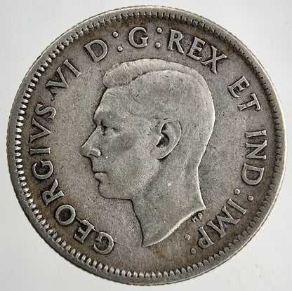 1940 Canada 25 Cents Silver Coin | Collectable Grade