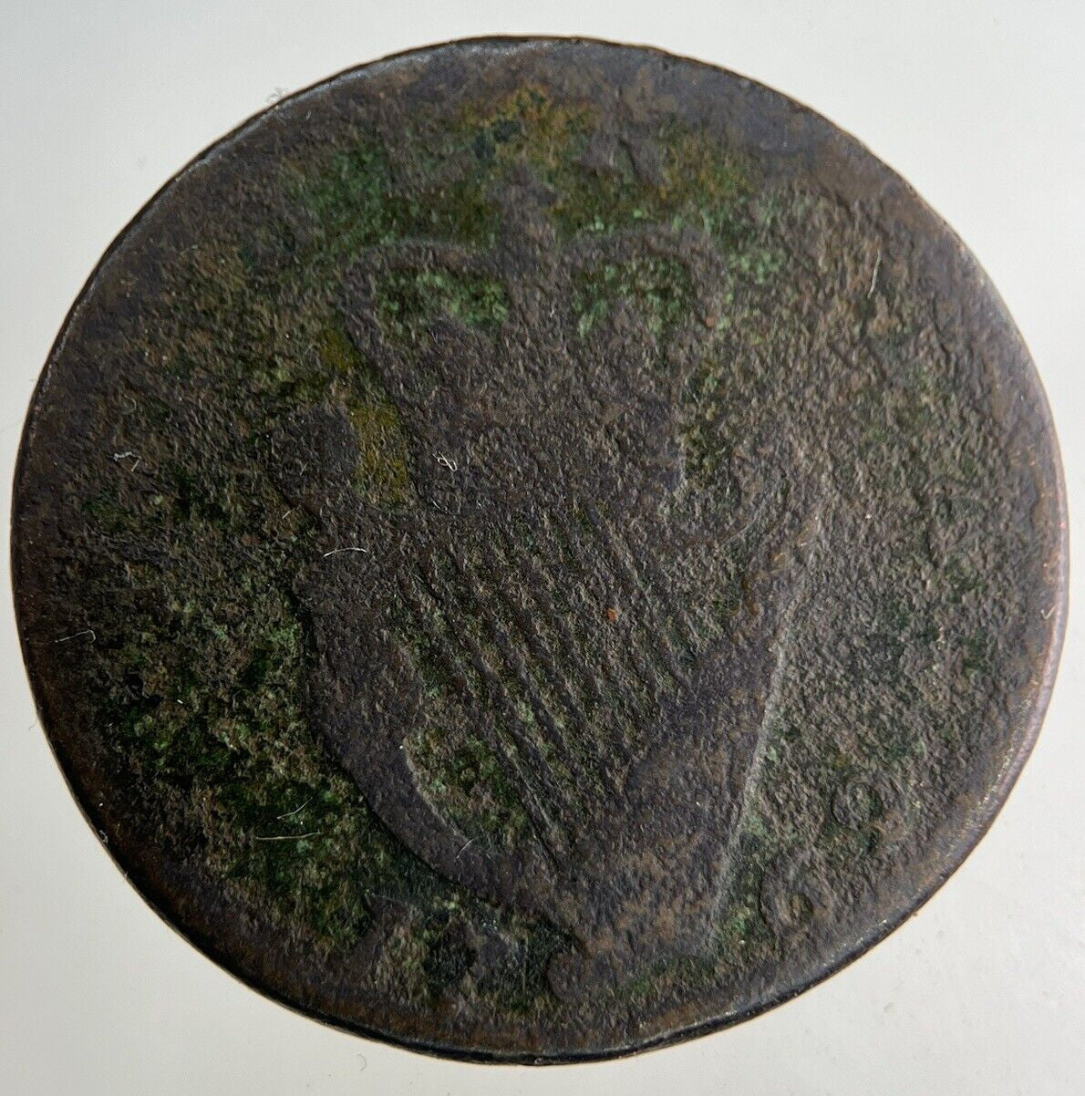 1769 Irish Half - Penny Coin | Collectable Grade