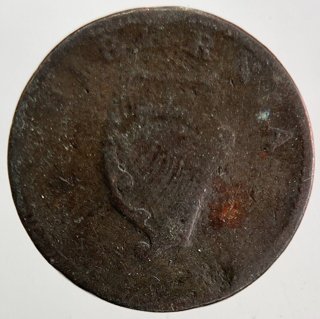 Irish Hibernia Farthing Coin | Fair Grade
