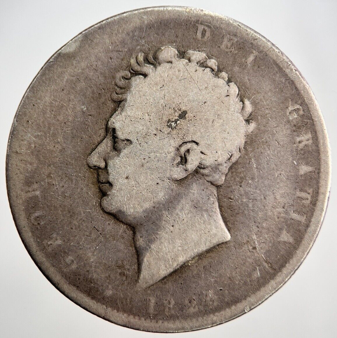 1825 George IV Half-Crown Silver Coin | Collectable Grade | a2484