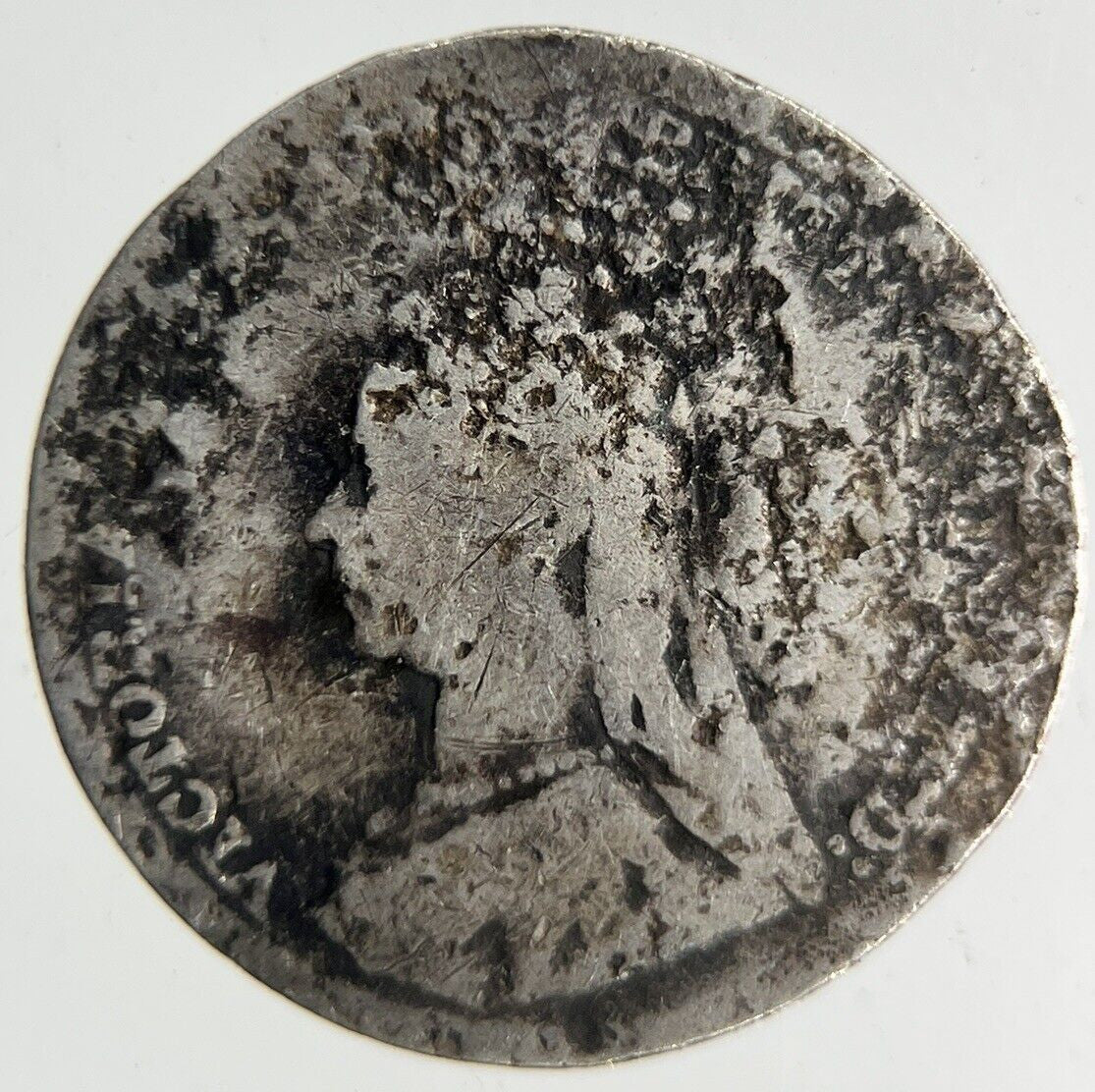 1892 Victoria Threepence Silver Coin | Collectable Grade