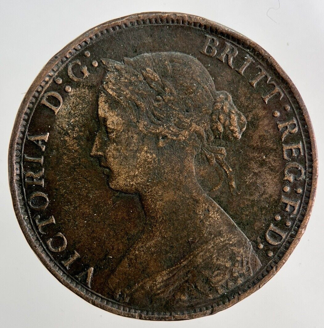 1873 Victoria Half - Penny Coin | Fine Collectable Grade