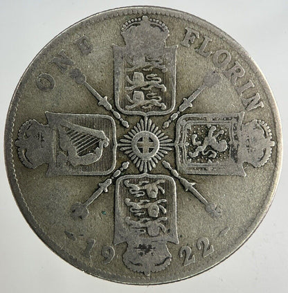 1922 George V Florin Silver Coin | Collectable Grade