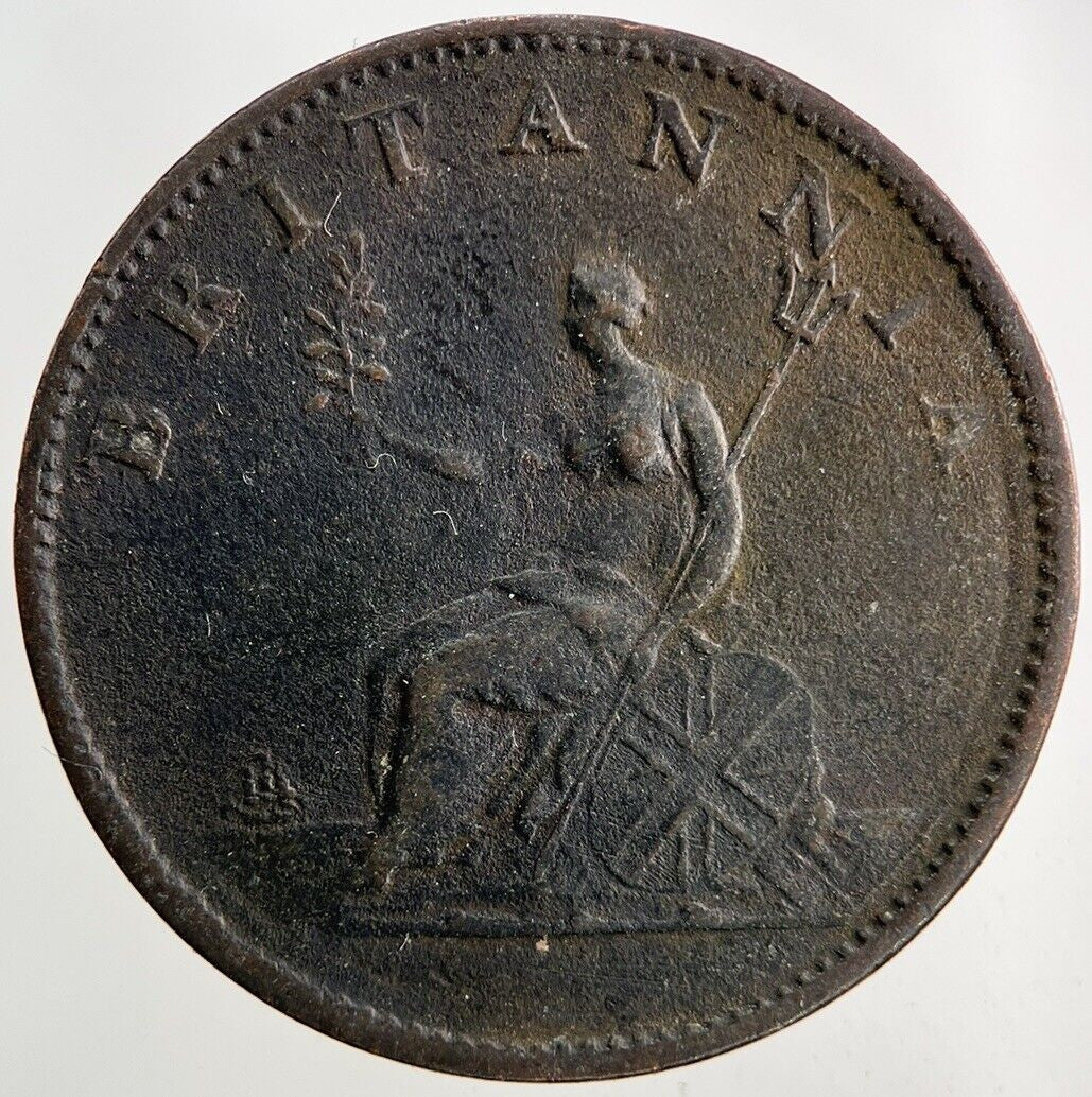 1806 George III 3rd Half-Penny Coin | Fine Collectable Grade