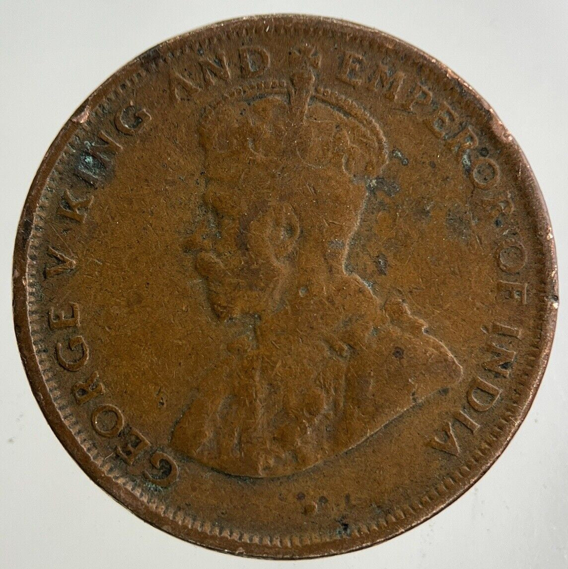 1925 Ceylon 1 One Cent Coin | Collectable Grade