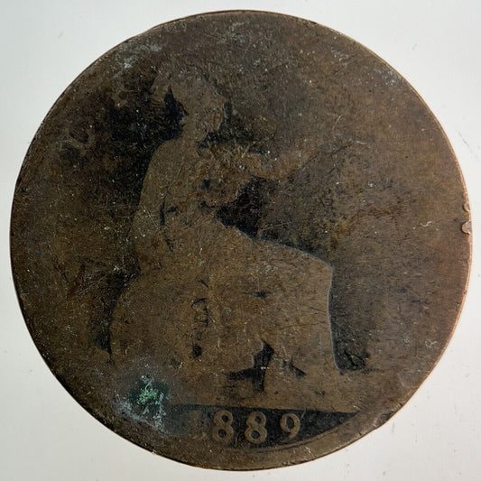 1889 Victoria Half - Penny Coin | Collectable Grade