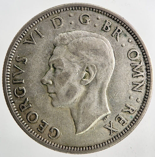 1937 George VI Half - Crown Silver Coin | Fine Collectable Grade