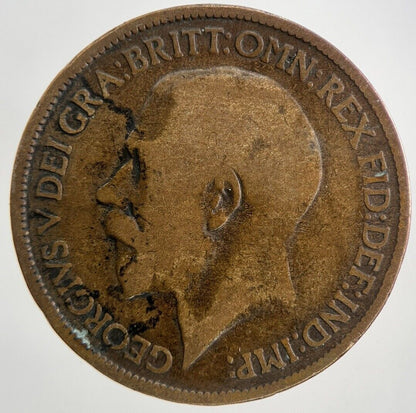 1918 George V Half - Penny Coin | Collectable Grade