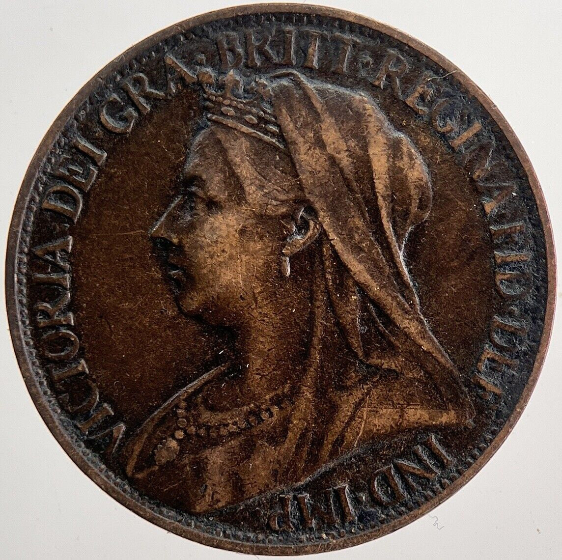 1900 Victoria Farthing Coin | Very High Grade | a5827