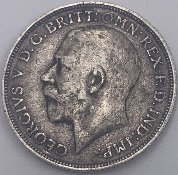 1914 George V Florin | British Silver Coin | Collectable Grade | a13