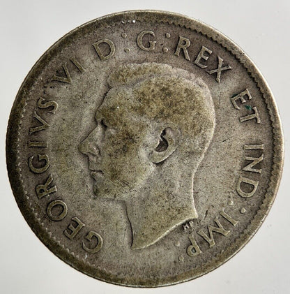 1938 Canada 25 Cents Silver Coin | Collectable Grade