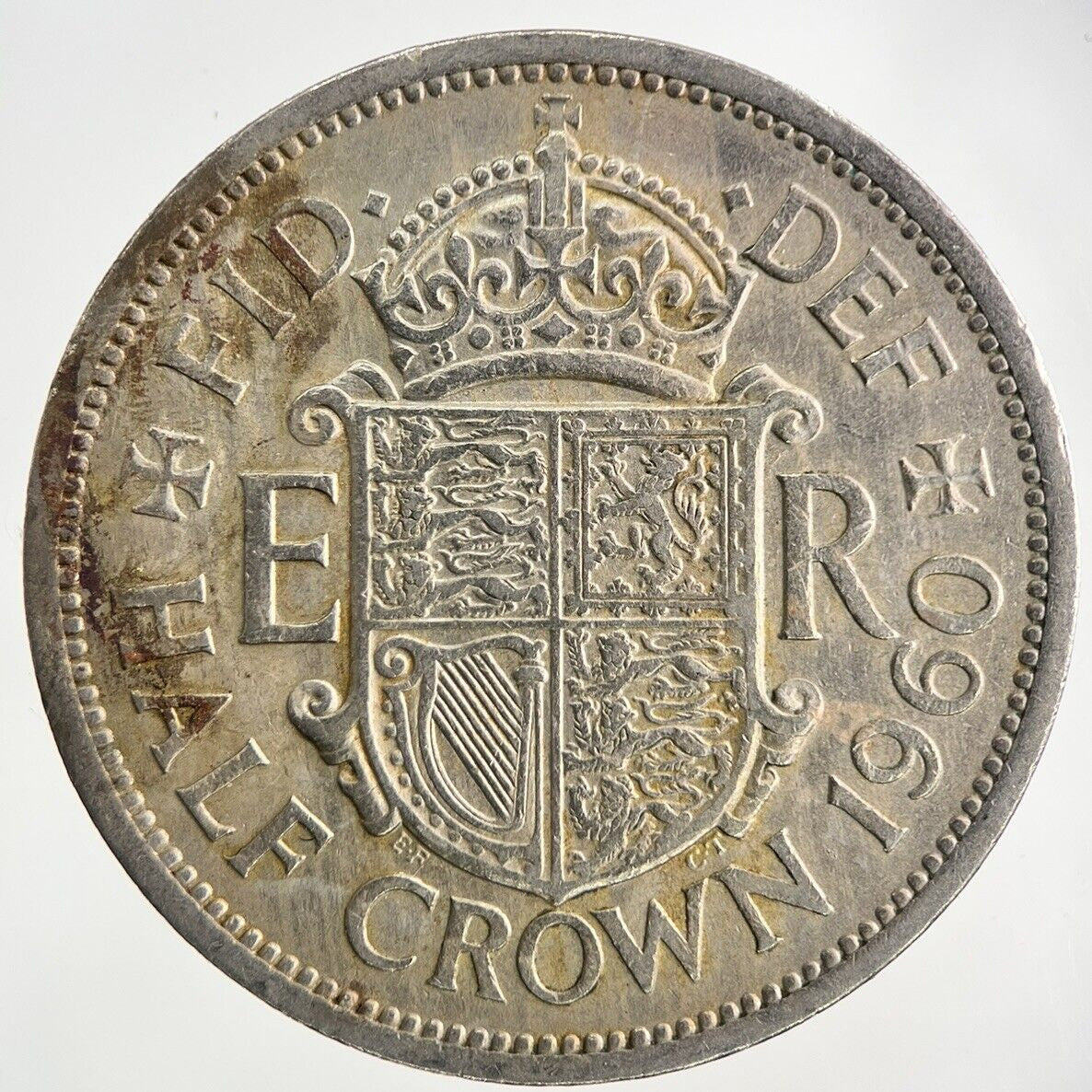 1960 Elizabeth II 2nd Half - Crown Coin | Fine Collectable Grade