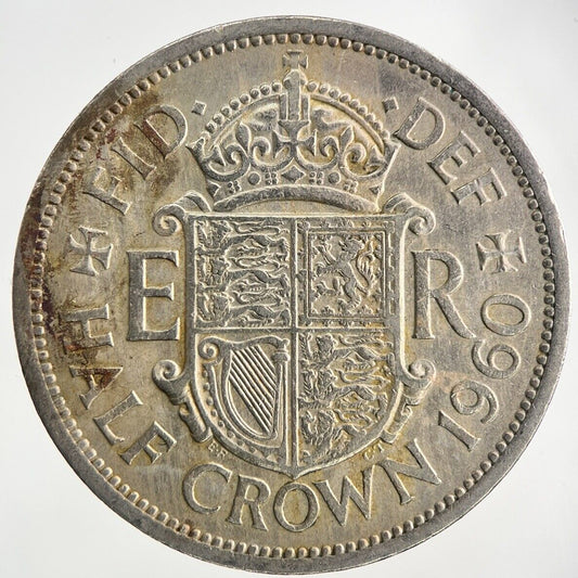 1960 Elizabeth II 2nd Half - Crown Coin | Fine Collectable Grade