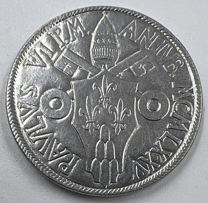 1975 Vatican City 50 Lire Coin | Fine Collectable Grade | a1493