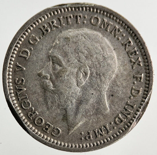 1934 George V Threepence Silver Coin | Collectable Grade