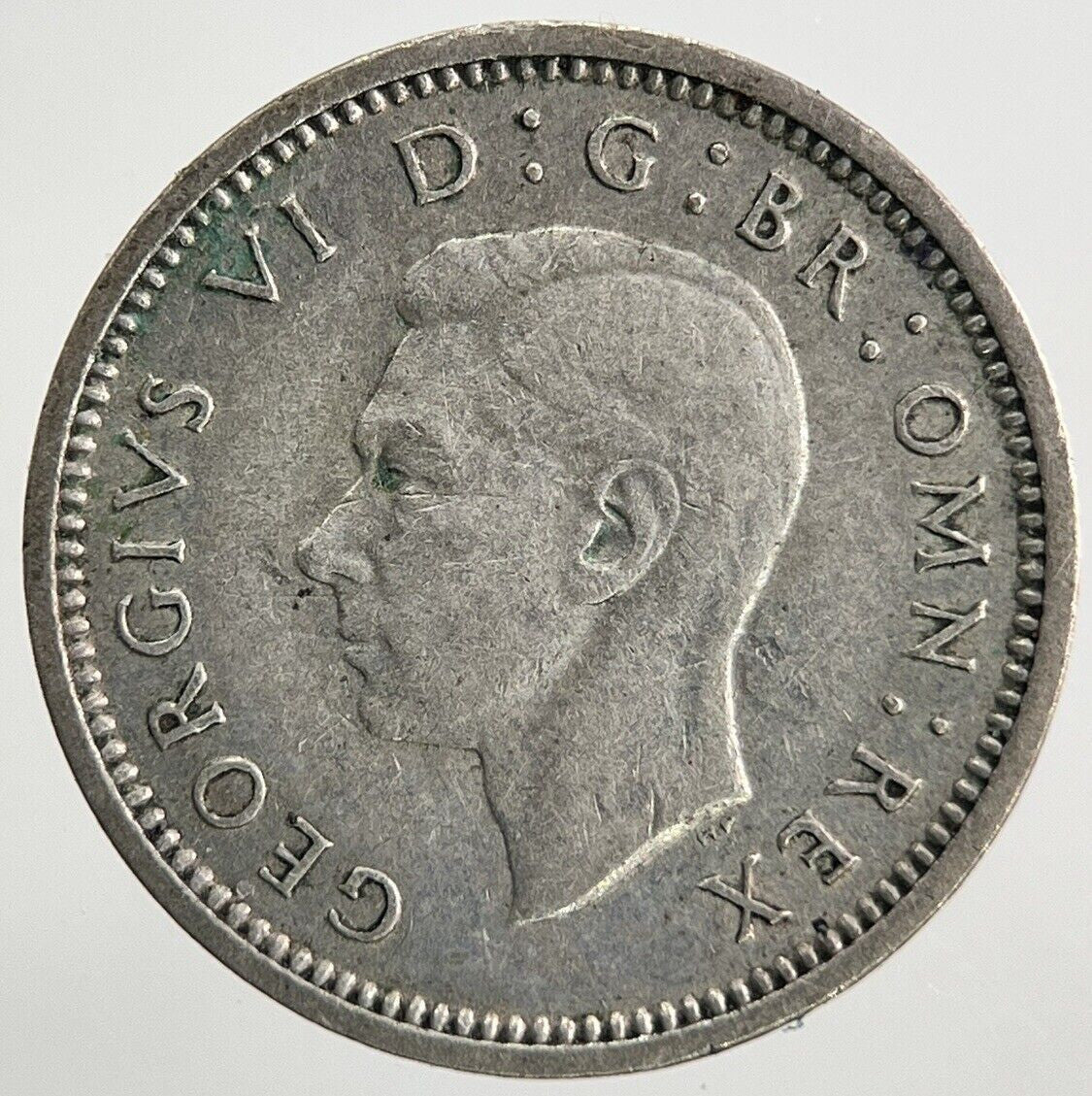 1938 George VI Threepence Silver Coin | Fine Collectable Grade