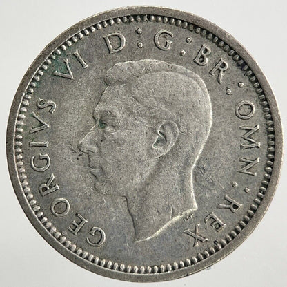 1938 George VI Threepence Silver Coin | Fine Collectable Grade