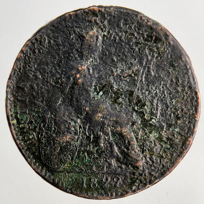1822 George IV Farthing Coin | Fair Grade