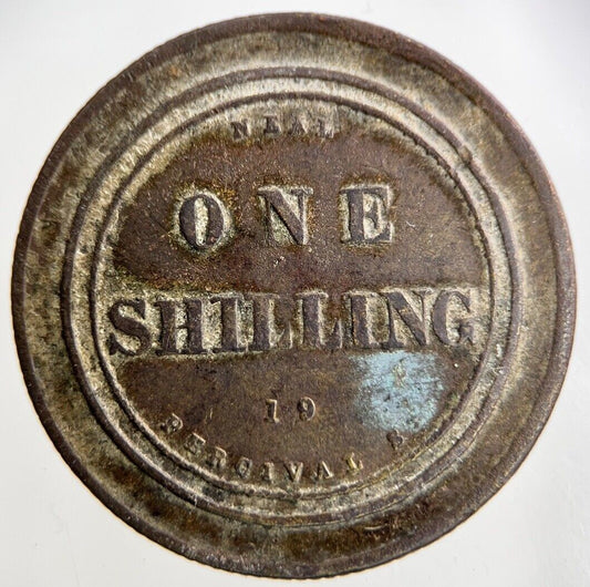 British John Langley One Shilling Token Coin | Collectable Grade
