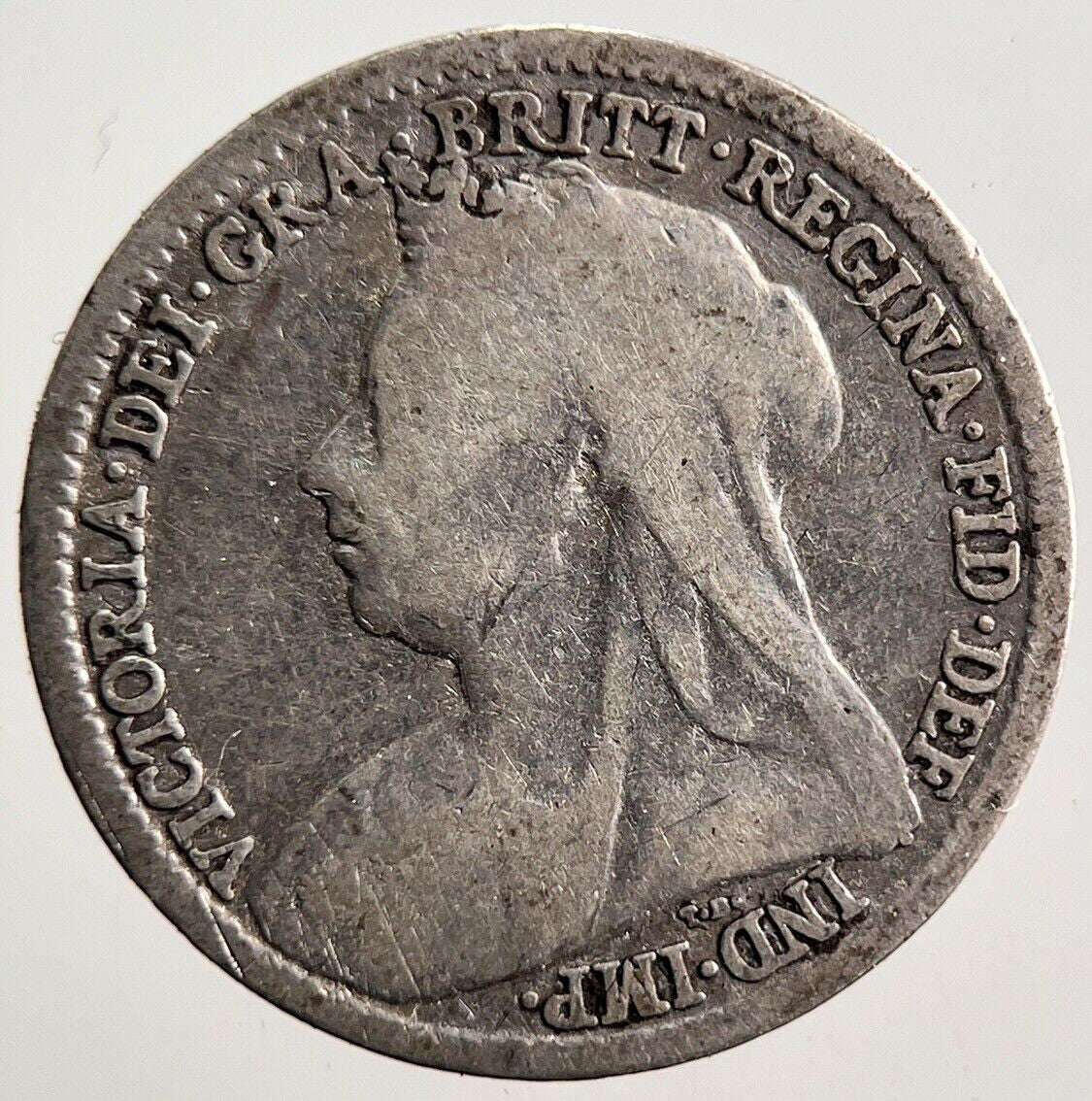 1896 Victoria Threepence Silver Coin | Collectable Grade | a3582