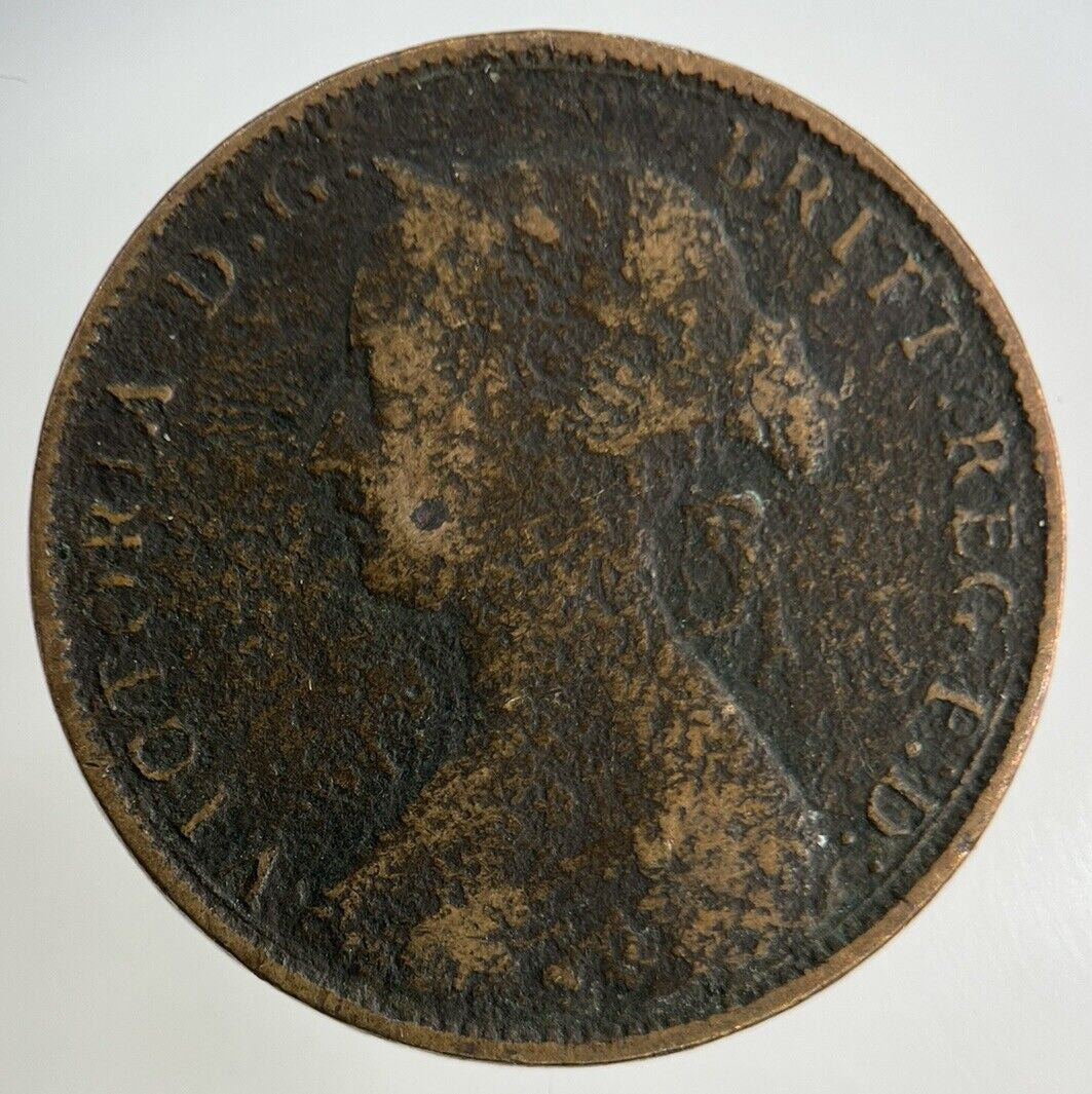 1862 Victoria Half - Penny Coin | Collectable Grade