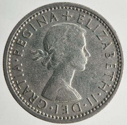 1964 Elizabeth II 2nd Sixpence Coin | Fine Collectable Grade